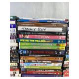 120 DVD Movie Collection - Gunsmoke, X-Men, We're the Millers, Fight Club, First Blood, Bodyguard, Finding Nemo, Fever Pitch, Meet the Parents, Constantine, Inception, Brother Bear *C