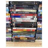 120 DVD Movie Collection - Gunsmoke, X-Men, We're the Millers, Fight Club, First Blood, Bodyguard, Finding Nemo, Fever Pitch, Meet the Parents, Constantine, Inception, Brother Bear *C