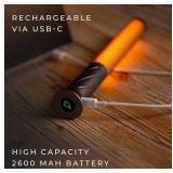 Cordless Rechargeable 9' Table Lamp Warm Amber LED USB-C - Brand New