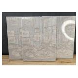 Paint By Numbers Kits, 11.5' x 15.5', 3 Total - Brand New