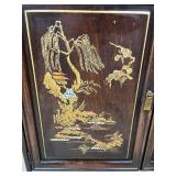 Henry Link Chinoiserie 2 Door Server Cabinet and Mirror