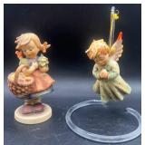 Goebel Hummel Figurines W. Germany - Autumn Harvest and Peace of Earth Angel