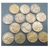 Bundle of 76 Lincoln Wheat Pennies - Assorted Years