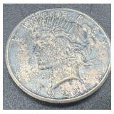 1922 Peace Silver Dollar - LOT 2 - Uncirculated - 90% Silver