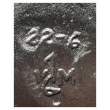 Vintage Cast Iron 'No Smoking' Wall Sign from Virginia Metalcrafters - Hand Cast & Hand Painted