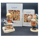 Goebel Hummel Figurine W. Germany- 'Postman' and 'Horse Trainer'