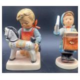 Goebel Hummel Figurine W. Germany- 'Postman' and 'Horse Trainer'