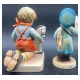 Goebel Hummel Figurine W. Germany- 'Postman' and 'Horse Trainer'