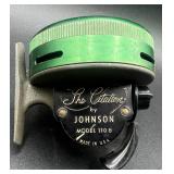 Vintage Fishing Reels Bundle  - Johnson Citation,Heddon, Martin Automatic Fly Fishing Reel, Johnson Sprint