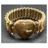 Co-Star Sweetheart Expansion Bracelet -Circa WWII - Given to Sweethearts When Soldiers Left for War