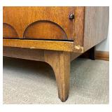 Pair of Broyhill Brasilia Walnut Nightstands
