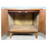 Pair of Broyhill Brasilia Walnut Nightstands