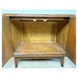 Pair of Broyhill Brasilia Walnut Nightstands