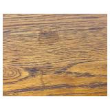 Antique Victorian-Era Parlor Table and French Style Kidney Shaped Accent Table
