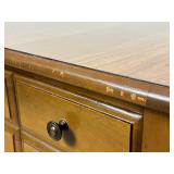 Pair of Vintage Hickory MFG Co. Maple End/Accent Tables