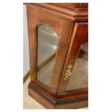 Lighted 3 Sided Glass Display Cabinet