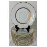 Noritake Gloria 6526 Fine China Japan - White China with beautiful bands of gold on the rim and inside