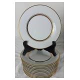 Noritake Gloria 6526 Fine China Japan - White China with beautiful bands of gold on the rim and inside