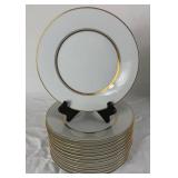 Noritake Gloria 6526 Fine China Japan - White China with beautiful bands of gold on the rim and inside