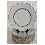Noritake Gloria 6526 Fine China Japan - White China with beautiful bands of gold on the rim and inside