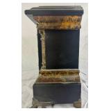 Antique New Haven Clock Co. 'Ottawa' Mantle Shelf Clock with Keys