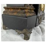 Antique New Haven Clock Co. 'Ottawa' Mantle Shelf Clock with Keys