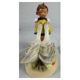 Goebel Hummel Figurines W. Germany- 'Goose Girl' and 'Signs of Spring'