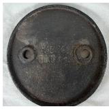 Antique & Vintage Cast Iron Identification Plates - 1891 Railway Carriage, 1948 Poland Railway Wagon and  1976 Locomotive