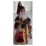 Handblown Santa and Snowmen Glass Ornaments - 6 Pieces