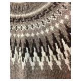 Three Handkitted Colorwork Sweaters - One XL & Two MED