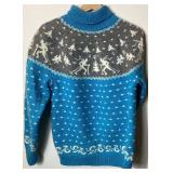 Three Handkitted Colorwork Sweaters - One XL & Two MED