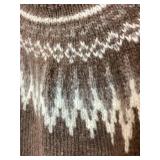 Three Handkitted Colorwork Sweaters - One XL & Two MED