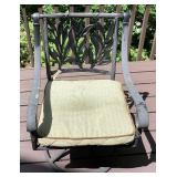 Heavy Duty Tile Table Top Patio Set with 6 Chairs, Cushions plus Cover