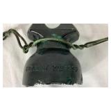 Five Hemingray No 42 Vintage Aqua-Blue Glass Insulators and One Hemingray 112 Cable Insulator