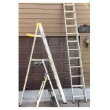 Two Ladders and Step Stool Bundle