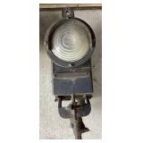 Two Vintage Railway Signal Lights