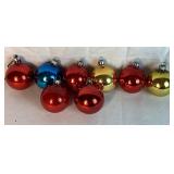 Vintage Christmas Collection - Contains Glad Yule Wall Hanging, 3 Shiny Brite Ornaments, 22 Vintage Ornaments, Sleigh Bell, Santa and Moose Figurine, and Scandanavian Santa