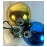 Vintage Christmas Collection - Contains Glad Yule Wall Hanging, 3 Shiny Brite Ornaments, 22 Vintage Ornaments, Sleigh Bell, Santa and Moose Figurine, and Scandanavian Santa