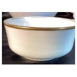 Cream with Gold Trim Victoria Austria China Set & Additional Complimentary Pieces