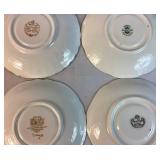 Teacup & Saucer and Porcelain Plates Assorted Collection