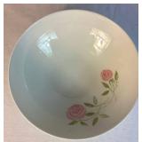 8 Vintage Franciscan 10.75' Atomic Starburst Dinner Plates & 2 Pink-A-Dilly Franciscan Whitestone Wear 8' Serving Bowls