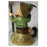 Goebel Hummel Figurines W. Germany -  'She Loves Me, She Loves Me Not' and 'Mountaineer'