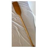 Six Vintage Wooden Paddles