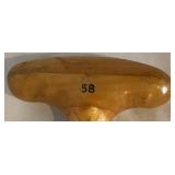 Six Vintage Wooden Paddles