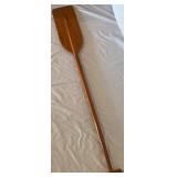 Six Vintage Wooden Paddles