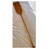Six Vintage Wooden Paddles