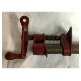 Antique Woodworking Tools in Wooden Tool Box