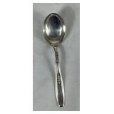 Vintage 1847 Rogers Bros. Silver Plated Flatware - Heritage Design with 'A' Monogram  - Service for 8 , missing one teaspoon