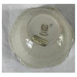 3 Piece Lenox Collection - 7' Savoy Fluted Bud Vase, 8' Eternal Vase, and 4.5'  Dorian Footed Dish