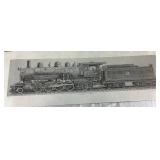 Railroad Enthusiast Collection - Includes: 31' x 48'  1930 Framed Railroad Commissioners' Map of Minnesota, 3 Framed Photo Prints, and  3 Unframed Prints( 2 -Donald Esse,1- B.Nieminen - signed and num